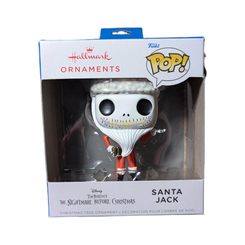Hallmark Funko POP! Santa Jack Ornament From The Nightmare Before Christmas NIB